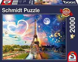 SCM58941 - 2000 pieces Paris by day and night puzzle