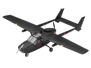 REV63819 - Model Set O-2A Skymaster Aircraft to assemble with paint