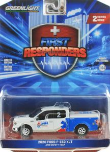 GREEN67060-F - 2020 FORD F-150 XLT AMR Safety Team from the FIRST RESPONDERS series, blister-packed