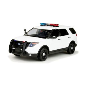 MMX73995 - FORD Interceptor Utility 2015 Police with Sounds and Lights White