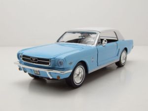 MMX79855 - FORD Mustang 1964 blue JAMES BOND Thunderball