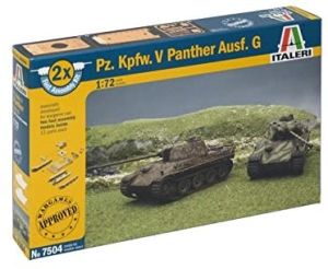 ITA7504 - Pz.Kpfw tanks. V Panther assembly quick to assemble and paint