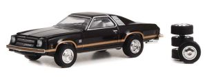 GREEN97130-B - CHEVROLET chevelle Laguna S3 1976 with spare tyres from the series THE HOBBY SHOP in blister pack