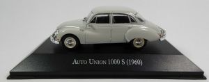 MAGARG37 - AUTO UNION 1000S 1960 gray 4-door sedan sold in blister pack