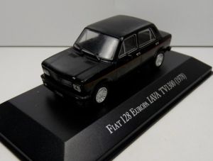 MAGARG51 - FIAT 128 iva 1978 black with booklet