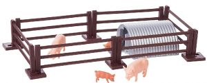 BRI43140A1 - Set of Pigs with Pen and Shelter