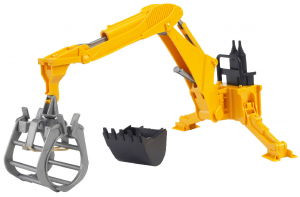 BRU2338 - Mini excavator for BRUDER tractor