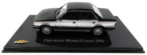 MAGCHEMONZACLASSIC - CHEVROLET Monza Classic sedan 4 doors 1986 black and gray