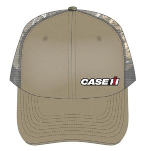 CASCNH104 - CASE IH Khaki and camouflage knit cap