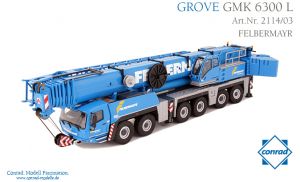 CON2114/03 - Crane GROVE GMK 6300L FELBERMAYR