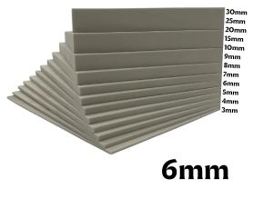 COLLE21-214 - TechnoFOAM polymer sheet - 6 mm - 30x21 cm