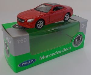 WELMB52020WB - MERCEDES BENZ SL500 red