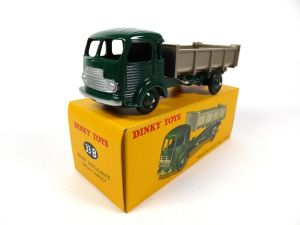 DIN33B - SIMCA cargo tipper 4x2 green and silver – ATLAS Edition