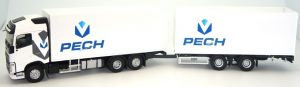 ELI116682 - VOLVO FH4 500 6x2 rigid box with trailer 2 axles Transports PECH limited 100 units