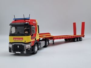 ELI117204 - Truck with 3-axle carrier SECURITE CIVILE - RENAULT T460 4x2