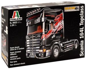 ITA3922 - SCANIA 164 L Top Class 480 v8 4x2 Show Truck model to mount and paint paint and glue not inclued