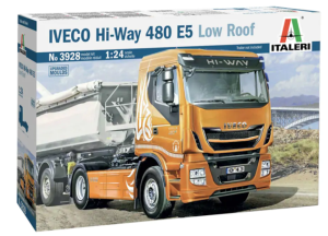 ITA3928 - IVECO Stralis Hi-Way E5 480 4x2 in kit to paint and assemble glue and paint not included