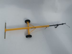 PMAM-007-JAUNE - Cutting trolley COCHET GTSH yellow