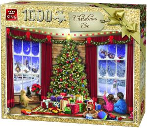 KING05683 - Puzzle 1000 Pieces Christmas Eve