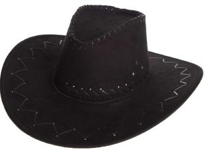 LP00003 - Black cowboy hat