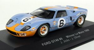 IXOLM1969 - FORD GT40 #6 team GULF of the 24h of Le Mans 1969 J.ICKX / J.OLIVIER