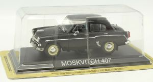 MAGLCMOS407 - MOSKVITCH 407 1958 black 4-door saloon sold under blister