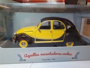 MAG242CVYBK - CITROEN 2CV6 Charleston 1982 yellow and black