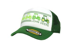 MC53084519GR - JOHN DEERE Green and White Kids Mesh Back Cap