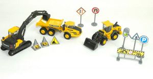 NEW33063 - VOLVO public works cabinet with gear and accessories