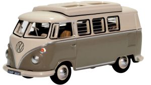 OXF76VWS006 - VOLKSWAGEN Type 1 Camper Mouse grey and pearl white