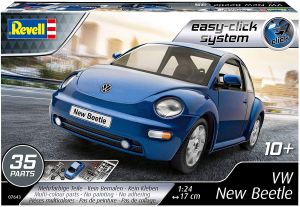 REV07643 - VOLKSWAGEN New Beetle model to assemble and paint paint and glue not included