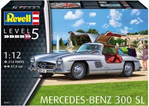 REV07657 - MERCEDES BENZ 300SL model to assemble and paint paints and glue not included