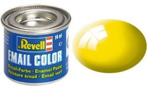 REV32112 - Glossy yellow enamel paint 14ml