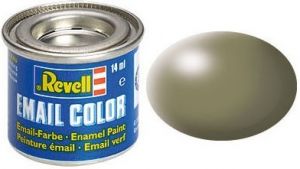 REV32362 - Satin green enamel paint 14ml