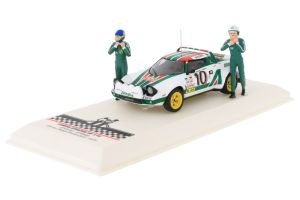 IXOSPRM001-76 - LANCIA Stratos HF #10 Rallye de Monte Carlo 1976 with figurine S.MUNARI /S.MAIGA