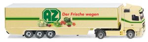 WIK052804 - MERCEDES BENZ Actros 4X2 with refrigerated semi trailer 3 axles AZ Der Frische Wegen