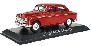 MAGLCZAS1400 - ZASTAVA 1400 BJ 4-door saloon 1950 red sold in blister