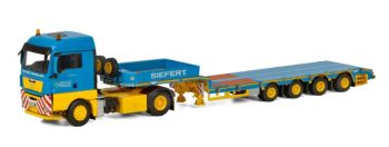 WSI01-1931 - MAN TGX XLX 4x2 with SIEFERT 4-axle extendable machine carrier