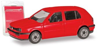 HER012355-010 - VOLKSWAGEN Golf III red