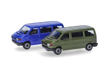 HER012805-002 - VOLKSWAGEN T4 green and blue - 2 parts to assemble