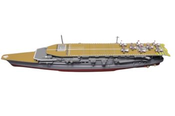 AKI0279 - Japanese aircraft carrier - Warship - Kaga 1932