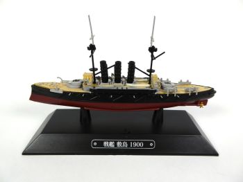 AKI0281 - Japanese battleship - Warship - Shikishima 1900