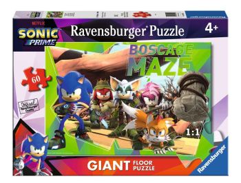 RAV031627 - Sonic Prime 60 Piece Puzzle – Boscage Maze