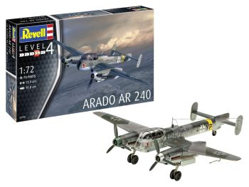 REV03798 - Aircraft Arado AR-240 to assemble and paint