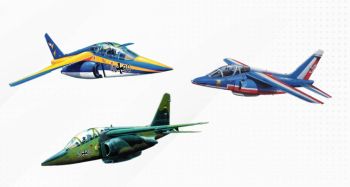 REV03810 - 50th anniversary Alpha Jet to assemble and paint