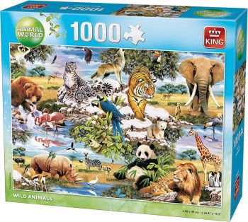 KING05481 - 1000 pieces Puzzle Wonders of Nature