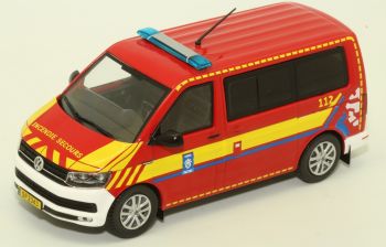 ODE084 - VOLKSWAGEN T6 Pompier CGDIS Luxembourg - Limited to 504 copies.