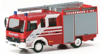 HER097451 - MERCEDES BENZ Atego 96 LF8 6 Fraport red