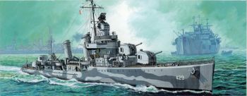 DRA1027 - Destroyer USS Livermore DD-429 Gleaves Class 1942 to be assembled and painted