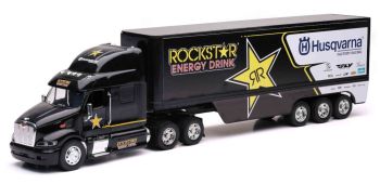 NEW10963 - PETERBILT 6x4 with trailer 3 Axles ROCKSTAR Husqvarna